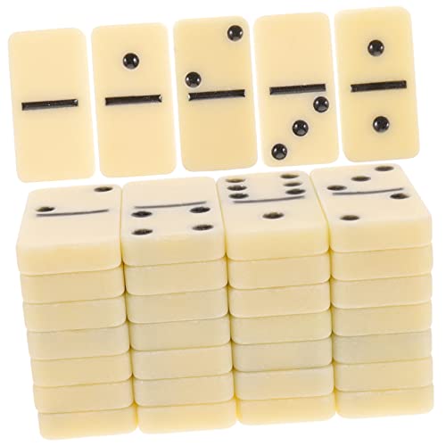 JOINPAYA 1 Set Set Dominosteine ​​Domino Brettspiel Haushalt Domino Brettspiele Domino Bausteine ​​Party Brettspiele Domino Block Melamin von JOINPAYA