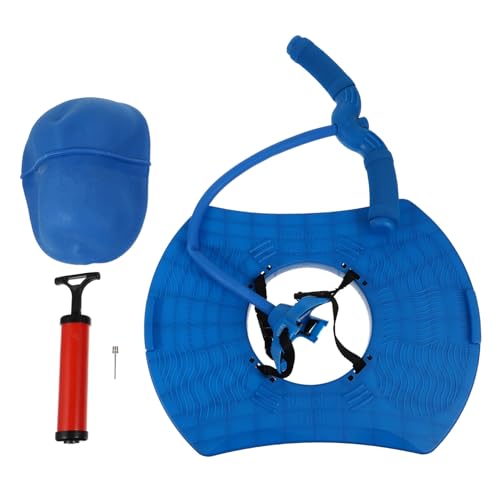 JOINPAYA 1 Set Springball Mit Griff Gymnastikball Sportspielzeug Für Draußen Lustiges Sportspielzeug Sprungsportzubehör Blau von JOINPAYA