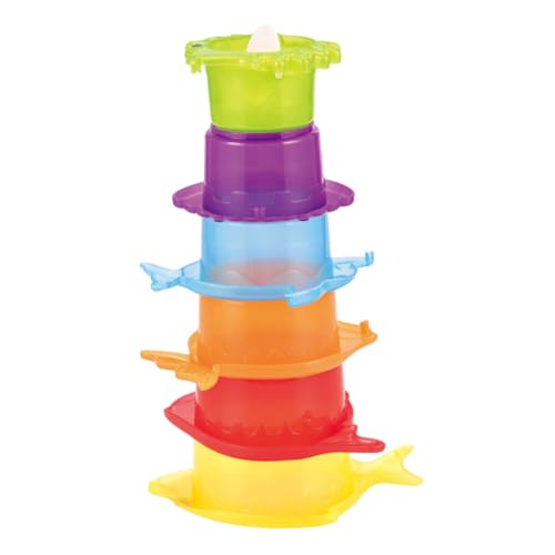 JOINPAYA Stapelbecher-Set Für Kleinkinder Jungen Und Mädchen Pädagogisches Badespielzeug Strandspielzeug Für Jungen Und Mädchen Spaß Und Lernen von JOINPAYA