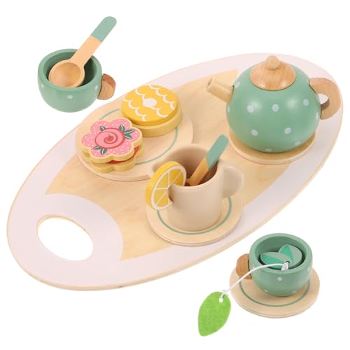 JOINPAYA Spielzeug-teeservice 1 Set Und Tassen Rollenspielset Für Mit Miniatur Tee Service Ideales Für Kreative Küchenspiele Und Miniaturdekorationen Teeservice Kinderküche Zubehör von JOINPAYA