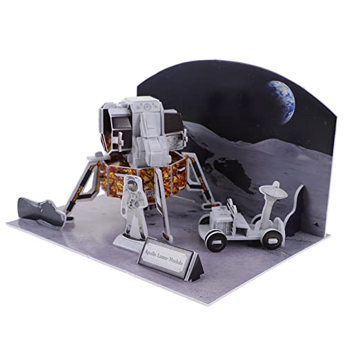 JOINPAYA 1 Set Weltraum 3D Puzzle Zappelspielzeug Flugzeugspielzeug Kinderspielzeug Mädchenspielzeug Weltraum Puzzle Flugspielzeug Bastelsets Für Reisespiele Für Stammspielzeug von JOINPAYA