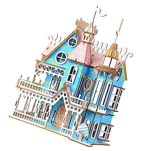 JOINPAYA 1 Stück 3D kreatives Holzpuzzles Denksportaufgaben Puzzlespielzeug zum Rätsel-Modell Hölzern von JOINPAYA
