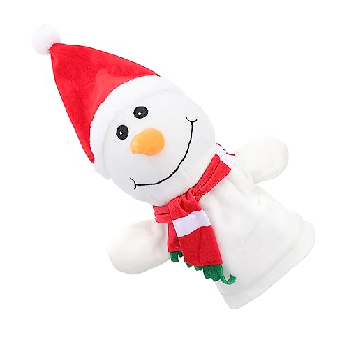 JOINPAYA Hübsches Schneemann-fingerpuppenspielzeug Perfekt Für Weihnachten Eltern-Kind-Beziehung Pp-baumwollmaterial Pädagogisches Spielzeug von JOINPAYA