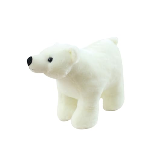 JOINPAYA 1 Stück Cartoon-bär-Puppe Plüschpuppe Eisbär-Puppe Weiß von JOINPAYA