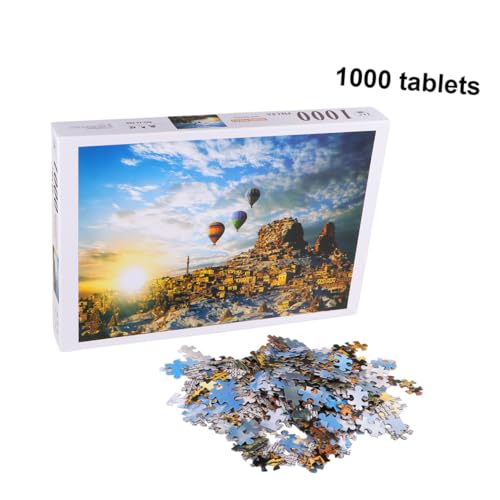 JOINPAYA 1 Stück Frühes Lernen Puzzle Rätsel für Erwachsene pädagogisches heißluftballon Hot air Balloon heissluftballon Educational Toy JOINPAYA 1 Stück Frühes Lernen Puzzle Rätsel für Erwachsene pädagogisches heißluftballon Hot air Balloon heissluftballon Educational Toy von JOINPAYA