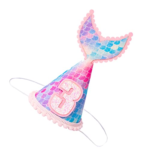 JOINPAYA 1pc Pailletten Meerjungfrau Geburtstag Hut Für Jungen Und Mädchen Party Hut Für Geburtstag Feiern JOINPAYA 1pc Pailletten Meerjungfrau Geburtstag Hut Für Jungen Und Mädchen Party Hut Für Geburtstag Feiern von JOINPAYA