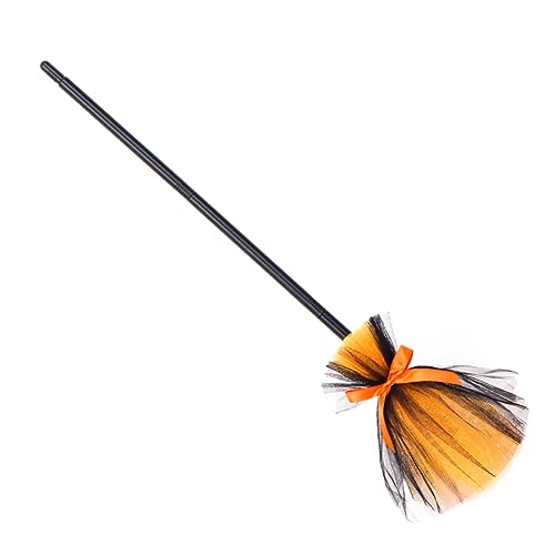 JOINPAYA 1 Stück Halloween -Dekorationen Kostümbesen böse Cosplay Hexenbesen Halloween- Halloween Hexenbesen Halloween Costume Halloween-Besen-Stütze Besenverzierung Tuch Orange JOINPAYA 1 Stück Halloween -Dekorationen Kostümbesen böse Cosplay Hexenbesen Halloween- Halloween Hexenbesen Halloween Costume Halloween-Besen-Stütze Besenverzierung Tuch Orange von JOINPAYA