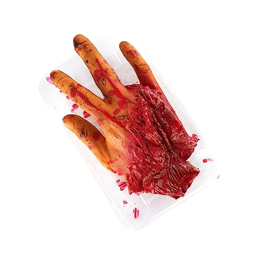 JOINPAYA 1 Stück Halloween Simulation Handbruch Halloween Dekoration Requisite Horror Szene Halloween Blutige Organe Halloween Körperteile Gruseliges Gefälschte Körperteile Pu JOINPAYA 1 Stück Halloween Simulation Handbruch Halloween Dekoration Requisite Horror Szene Halloween Blutige Organe Halloween Körperteile Gruseliges Gefälschte Körperteile Pu von JOINPAYA