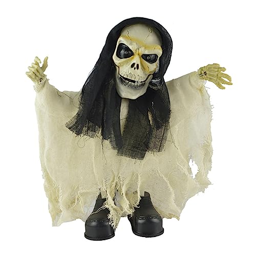 JOINPAYA 1 Stück Halloween-Skelett Halloween-partygeschenk Halloween-Horror- Skelett-Cosplay-Requisiten Geister-Skelett-Party-Ornamente Tanzender Geist Halloween-streichspielzeug von JOINPAYA