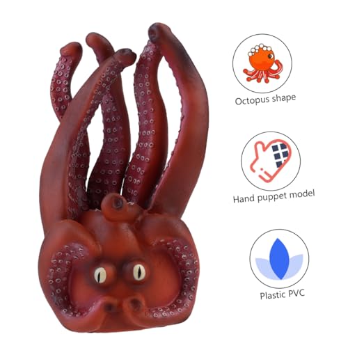 JOINPAYA 1 Stück Handpuppe Umweltfreundliches Kunststoff-PVC Coffee von JOINPAYA