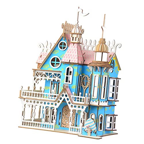 JOINPAYA 1 Stück Holzpuzzle Puzzlespielzeug zum 3D kreatives Denksportaufgaben Holzrätsel Rätsel-Modell Bambus von JOINPAYA