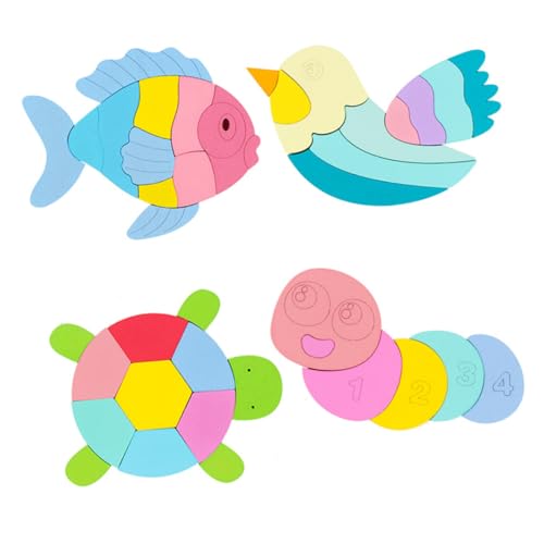 JOINPAYA 1 Stück Holzrätsel 3D-Speicher-Puzzle Pädagogisches Für Colorful Bambus JOINPAYA 1 Stück Holzrätsel 3D-Speicher-Puzzle Pädagogisches Für Colorful Bambus von JOINPAYA