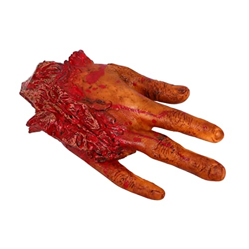 JOINPAYA 1 Stück Horrororgelspielzeug Horror Lebensgroße Armhand Dekorationen Gruseliger Körperteil Ding Gebrochene Körperteile Drinnen Gefälscht Requisiten Abgetrennt Halloween- Pu von JOINPAYA