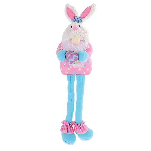 JOINPAYA 1 Stück Kaninchen-Verzierung für kinderspielzeug plushdoll Toys hausdeko Toys for Kaninchenpuppe Desktop- langbeinige Hasenverzierung Polyester Blue von JOINPAYA