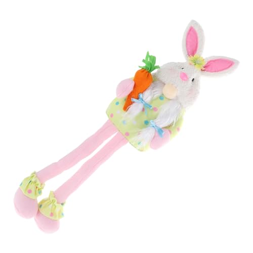 JOINPAYA 1stück Cartoon Doll Lustige Langbeinige Hasenfigur Für Tischdekoration Spielzeug Oder Party-deko Mit Karotte JOINPAYA 1stück Cartoon Doll Lustige Langbeinige Hasenfigur Für Tischdekoration Spielzeug Oder Party-deko Mit Karotte von JOINPAYA