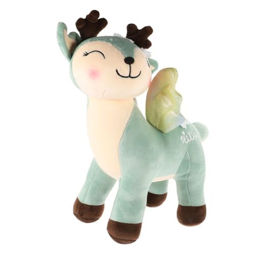 JOINPAYA 1 Stück Kissen werfen Schlafzimmer Room Decoration geschke spielzeuge The Present spielsachen Toys Plüschspielzeug Cartoon-Plüschtiere gefüllte Puppe Plüschkissen PP Baumwolle Green von JOINPAYA