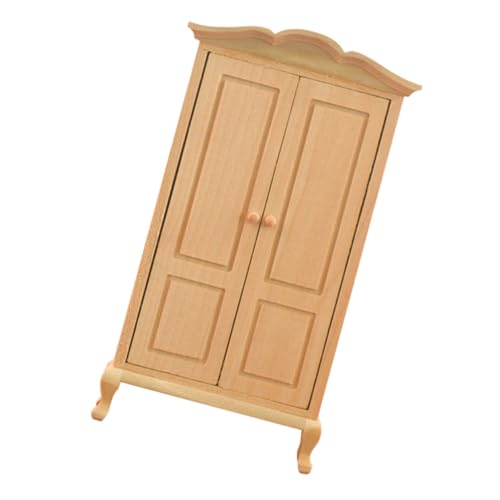 JOINPAYA 1 Stück Mini Holzschrank Möbel Exquisites Puppenhaus Zubehör für Kreative Modelle Leichter und Handlicher im Europäischen Stil Puppenhaus Dekoration JOINPAYA 1 Stück Mini Holzschrank Möbel Exquisites Puppenhaus Zubehör für Kreative Modelle Leichter und Handlicher im Europäischen Stil Puppenhaus Dekoration von JOINPAYA