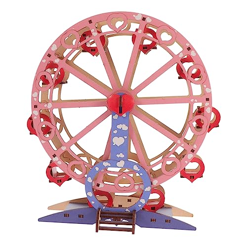 JOINPAYA Holz-riesenrad-Puzzle Pädagogisches Spielzeug Für Jungen Und Mädchen Intellektuelles Puzzle-Spielzeug von JOINPAYA