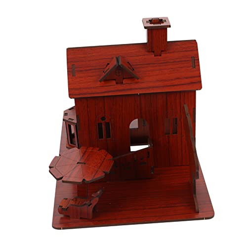 JOINPAYA 1 Stück Montieren Sie EIN Hausmodell Puzzle rätselbuch Holzpuzzle D Holzhausmodell DIY Holzmodell Miniatur-Rätsel Holzmodelle Bausätze Brown JOINPAYA 1 Stück Montieren Sie EIN Hausmodell Puzzle rätselbuch Holzpuzzle D Holzhausmodell DIY Holzmodell Miniatur-Rätsel Holzmodelle Bausätze Brown von JOINPAYA
