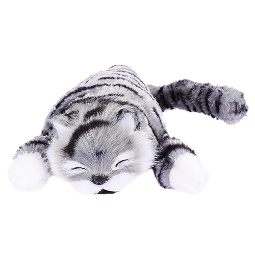 JOINPAYA 1 Stück Plüschpuppe Plüschverzierung Katzenpuppe Plüschspielzeug Grey JOINPAYA 1 Stück Plüschpuppe Plüschverzierung Katzenpuppe Plüschspielzeug Grey von JOINPAYA