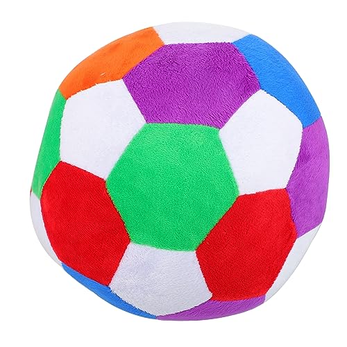JOINPAYA 1 Stück Plüschpuppe für kinderspielzeug Fussball Sport Plüschfußball gefülltes Fußballspielzeug lustiges Plüschtier Colorful JOINPAYA 1 Stück Plüschpuppe für kinderspielzeug Fussball Sport Plüschfußball gefülltes Fußballspielzeug lustiges Plüschtier Colorful von JOINPAYA