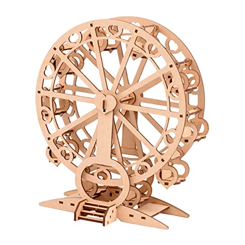 JOINPAYA 1 Stück Riesenrad aus Holz für mechanisch holzspielzeug holztacker Holzmodell Ferris Wheel Educational Toys D Holzpuzzle Riesenrad- Riesenradmodell aus Holz Hölzern JOINPAYA 1 Stück Riesenrad aus Holz für mechanisch holzspielzeug holztacker Holzmodell Ferris Wheel Educational Toys D Holzpuzzle Riesenrad- Riesenradmodell aus Holz Hölzern von JOINPAYA
