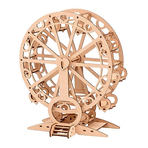 JOINPAYA 1 Stück Riesenrad aus Holz holzspielzeug holztacker Pädagogisches Holzhandwerk D Holzpuzzle für mechanisch Riesenrad- DIY-Riesenradmodell Hölzern JOINPAYA 1 Stück Riesenrad aus Holz holzspielzeug holztacker Pädagogisches Holzhandwerk D Holzpuzzle für mechanisch Riesenrad- DIY-Riesenradmodell Hölzern von JOINPAYA