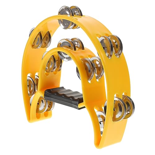 JOINPAYA 1 Stück Ringkreisinstrument Handglocken Für Kinderpartys Handglocke Handglocke Im Traditionellen Stil Handgedrückte Glocke Handglocke Kleine Glocke Mit Griff Handglocke Gelbe Abs von JOINPAYA