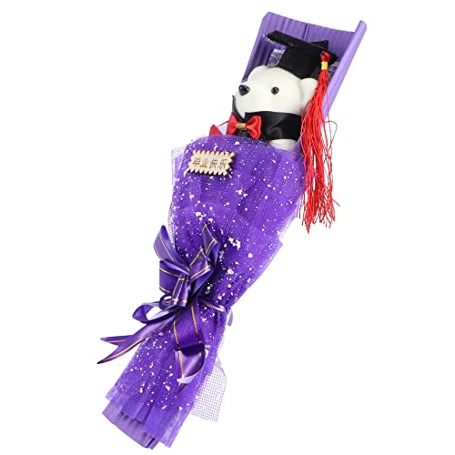 JOINPAYA 1 Stück Strauß pummeluff Kuscheltier et Kuscheltier abschiedsgeschenke Set geschenksez Hallo Mini-Plüschtiere College -Abschluss Figur Leis Abschlussbouquet Stoff Violett JOINPAYA 1 Stück Strauß pummeluff Kuscheltier et Kuscheltier abschiedsgeschenke Set geschenksez Hallo Mini-Plüschtiere College -Abschluss Figur Leis Abschlussbouquet Stoff Violett von JOINPAYA