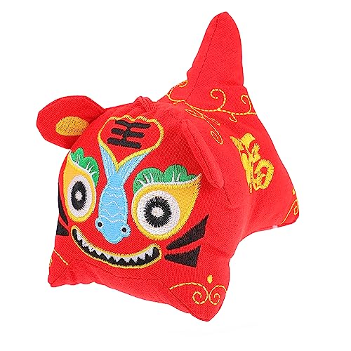 JOINPAYA 1 Stück Tigerpuppe Tierpuppe Festival-puppenverzierung Home-Desktop- Glückspuppen Tigerjahr-Verzierungen Tiger Figur Cartoon-Figur-schmuck Rot Pp Baumwolle JOINPAYA 1 Stück Tigerpuppe Tierpuppe Festival-puppenverzierung Home-Desktop- Glückspuppen Tigerjahr-Verzierungen Tiger Figur Cartoon-Figur-schmuck Rot Pp Baumwolle von JOINPAYA
