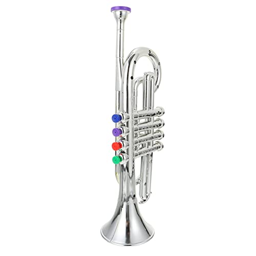 JOINPAYA 1 Stück Trompete Vier Modell aus Sicherem Musikinstrument für Junge Bühnenauftritte und Musikalische Bildung von JOINPAYA