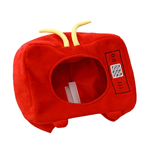 JOINPAYA 1 Stück Tv Kopfbedeckung Lustiger Plüschhut Party Kostümhut Party Kopfbedeckung Party Dekoration Cosplay Requisite Kinderkostüme Origineller Kopfschmuck Lustiger JOINPAYA 1 Stück Tv Kopfbedeckung Lustiger Plüschhut Party Kostümhut Party Kopfbedeckung Party Dekoration Cosplay Requisite Kinderkostüme Origineller Kopfschmuck Lustiger von JOINPAYA