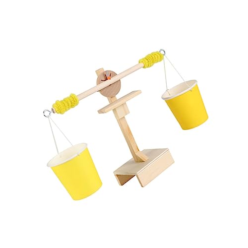 JOINPAYA 1 Stück Waage Balkenwaage Holzwaage Aus Holz Bambus von JOINPAYA