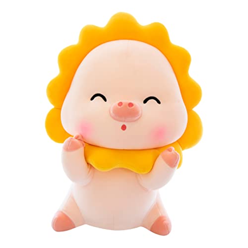 JOINPAYA 1 Stück geformtes Wurfkissen für kinderspielzeug kinderwagrn spielzeuge für Cute gefüllte Puppe Kinderpuppenspielzeug Daunen Baumwolle Yellow von JOINPAYA