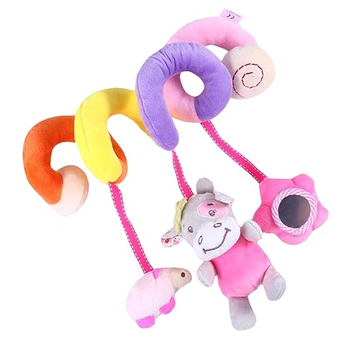 JOINPAYA 1 Stück mobiles für die krippe Auto Entdeckungsspielzeug Mehrfarbiges Soft Toy Krippenspielzeug Rassel hängende Rassel von JOINPAYA
