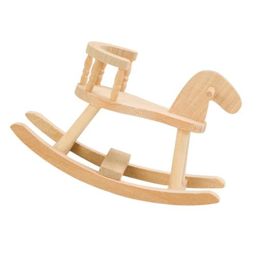 JOINPAYA 1:12 Puppenhaus Möbelzubehör Kinderzimmer Schaukelpferd Trojanisches Holzfarbe für kinderspielzeug Children Toys Puppenhaus-Pferdestuhl Babystuhl aus Holz JOINPAYA 1:12 Puppenhaus Möbelzubehör Kinderzimmer Schaukelpferd Trojanisches Holzfarbe für kinderspielzeug Children Toys Puppenhaus-Pferdestuhl Babystuhl aus Holz von JOINPAYA