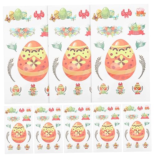 JOINPAYA 10 Blatt Osteraufkleber Ei Dekorative Aufkleber Selbstklebende Aufkleber Bastelaufkleber Aufkleber Zum Selbermachen Aufkleber Für Scrapbooking Aufkleber Kunststoff Bunt JOINPAYA 10 Blatt Osteraufkleber Ei Dekorative Aufkleber Selbstklebende Aufkleber Bastelaufkleber Aufkleber Zum Selbermachen Aufkleber Für Scrapbooking Aufkleber Kunststoff Bunt von JOINPAYA