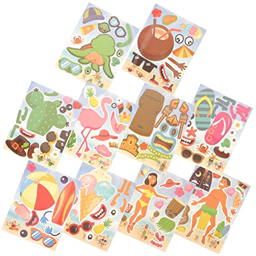JOINPAYA 10blatt Hawaii Sticker Wasserfeste Aufkleber Im Beach Style Für Laptop Wasserflasche Skateboard Auto Und Mehr Deko Für Sommerpartys Und Luau Veranstaltungen JOINPAYA 10blatt Hawaii Sticker Wasserfeste Aufkleber Im Beach Style Für Laptop Wasserflasche Skateboard Auto Und Mehr Deko Für Sommerpartys Und Luau Veranstaltungen von JOINPAYA