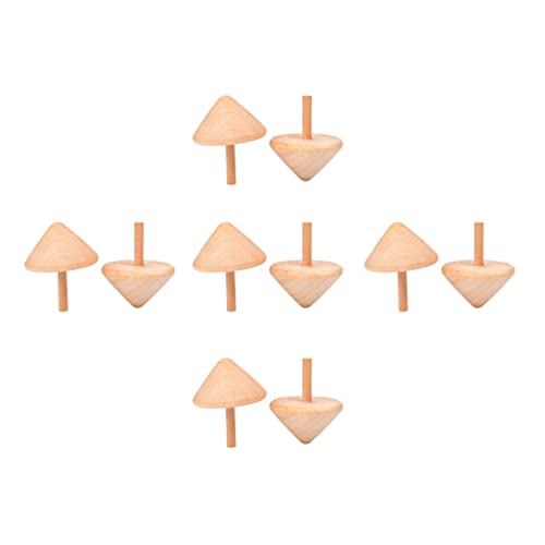 JOINPAYA Pädagogisches Kinderspielzeug 10 Stück Holzkreisel Zeichnen Solides Bastelspielzeug Für Kleinkinder Für Jungen Und Mädchen JOINPAYA Pädagogisches Kinderspielzeug 10 Stück Holzkreisel Zeichnen Solides Bastelspielzeug Für Kleinkinder Für Jungen Und Mädchen von JOINPAYA