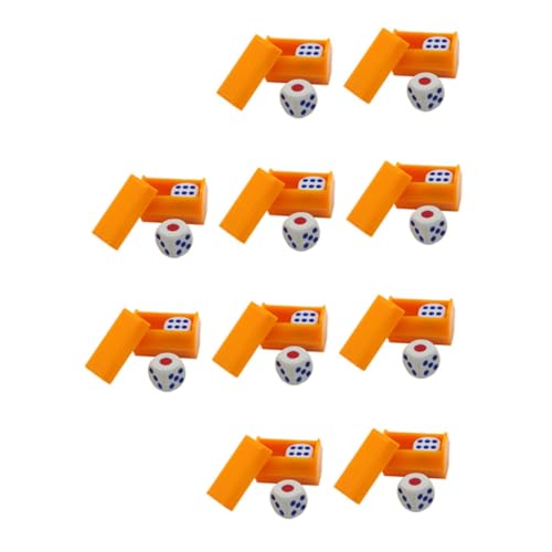 JOINPAYA Würfelspiel 10 Sets Party Würfel Performance Würfel Leichte Punktwürfel Party Prop Würfel Spaß Sichere Qualität von JOINPAYA