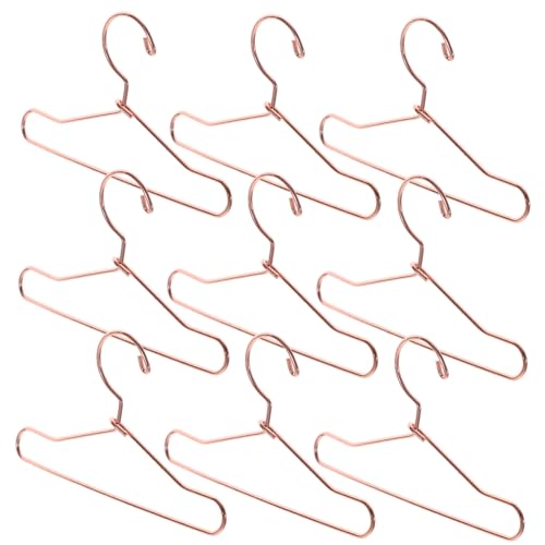 JOINPAYA 10stücke Miniatur Kleiderbügel Für Puppen Teiliges Aus Metall Geeignet Für Puppenkleidung Für Puppenhaus Dekoration Perfektes Zubehör Für Spielzeugräume von JOINPAYA