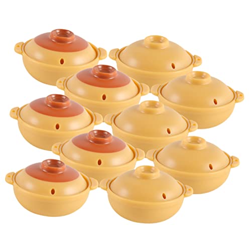 JOINPAYA Miniatur-Topf Für Puppenhaus – 10-teiliges Mini-haustopf-Set – Realistisches Miniatur-kochgeschirr Zum Spielen Für Kinder Und Als Miniatur-küchendekor von JOINPAYA