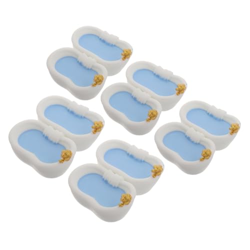 JOINPAYA Miniatur-badewannen-Set 10-teilig Miniatur-badewannen-Spielzeug Badepuppen-zubehör JOINPAYA Miniatur-badewannen-Set 10-teilig Miniatur-badewannen-Spielzeug Badepuppen-zubehör von JOINPAYA