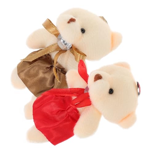 JOINPAYA 10 Stück Bärenpuppe Nette Schlüsselkette Kleiner Junge tragen Mini Plüschbär Sammlerstück Plüschbär Handtaschenanhänger Schlüsselanhänger Plüschtiere Anhänger PP Baumwolle Black JOINPAYA 10 Stück Bärenpuppe Nette Schlüsselkette Kleiner Junge tragen Mini Plüschbär Sammlerstück Plüschbär Handtaschenanhänger Schlüsselanhänger Plüschtiere Anhänger PP Baumwolle Black von JOINPAYA