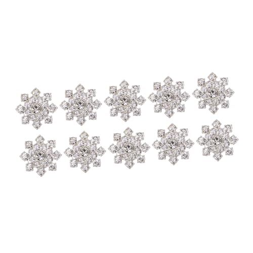JOINPAYA 10 Stück DIY Schmuckzubehör DIY Schmuck Strass DIY-Accessoire-anhänger Legierte Ornamente Schmuck DIY Zubehör Silver JOINPAYA 10 Stück DIY Schmuckzubehör DIY Schmuck Strass DIY-Accessoire-anhänger Legierte Ornamente Schmuck DIY Zubehör Silver von JOINPAYA
