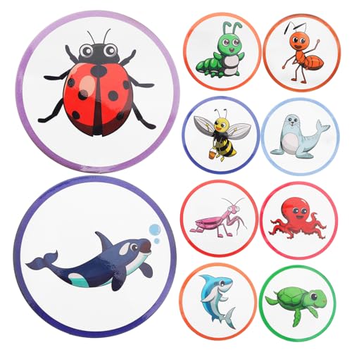 JOINPAYA 10 Stück Kinder-toilettensitz-trainingsaufkleber Interaktives Lernspielzeug Fürs Töpfchentraining Cartoon-Designs JOINPAYA 10 Stück Kinder-toilettensitz-trainingsaufkleber Interaktives Lernspielzeug Fürs Töpfchentraining Cartoon-Designs von JOINPAYA