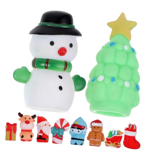 JOINPAYA 10 Stück Fingerpuppen weihnachtliche Fingerpuppen Weihnachtsspielzeug für Weihnachts Figuren weihnachtsfigur Fingerpuppe für Fingerspielzeug Vinyl JOINPAYA 10 Stück Fingerpuppen weihnachtliche Fingerpuppen Weihnachtsspielzeug für Weihnachts Figuren weihnachtsfigur Fingerpuppe für Fingerspielzeug Vinyl von JOINPAYA