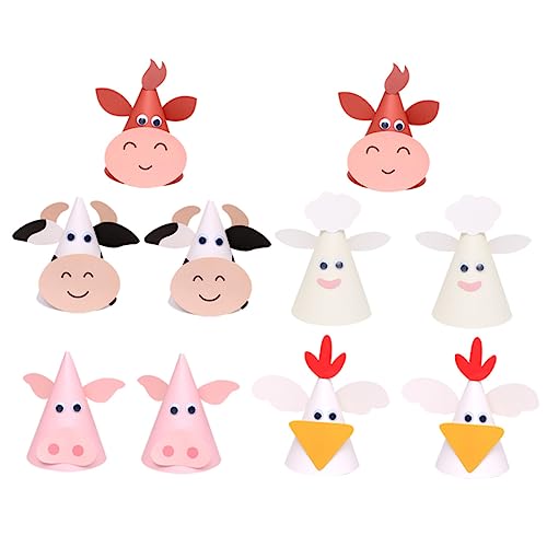 JOINPAYA 10 Stück Geburtstagshut Diy-hüte Party Hut Geburtstagsmütze Für Kleinkinder Diy-cartoon-hut Diy Geburtstag -geburtstagsmütze Partyhüte Für Kinderhüte Papier JOINPAYA 10 Stück Geburtstagshut Diy-hüte Party Hut Geburtstagsmütze Für Kleinkinder Diy-cartoon-hut Diy Geburtstag -geburtstagsmütze Partyhüte Für Kinderhüte Papier von JOINPAYA