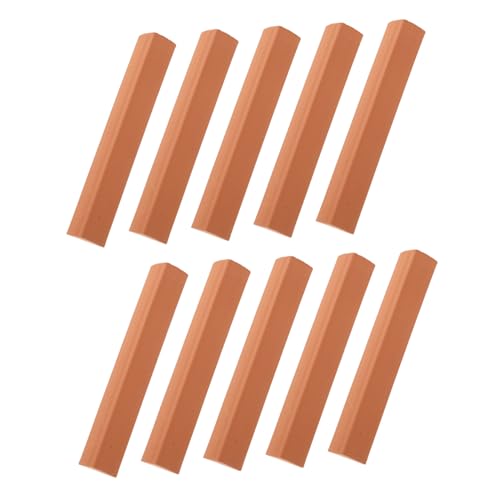 JOINPAYA 10 Stück Holzblock bausteine für Kinderbauklötze Architektur Pädagogisches Mini-Bausteine Miniatur-Blockmodelle Miniaturblöcke Ton von JOINPAYA