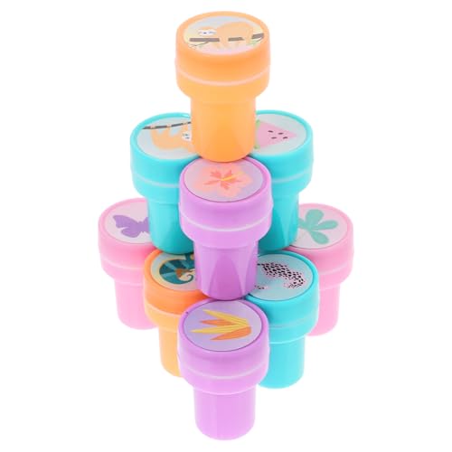 JOINPAYA Niedliches Mini-Stempel-Set Tierstempel Für Kinder Selbstfärbende Stempel Für Kinder Partytüten Belohnungen Für Das Klassenzimmer von JOINPAYA